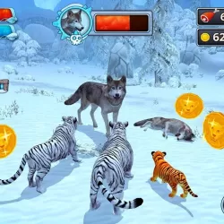 White Tiger Family Sim Online - Animal Simulator