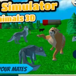 Wolf Simulator: Wild Animals 3D Family Game