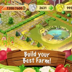 Jane's Farm: Farming Game - Build your Village