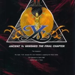 Ys II: Ancient Ys Vanished – The Final Chapter
