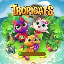 Tropicats: Match 3 Games on a Tropical Island