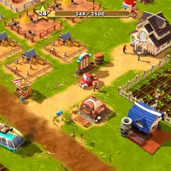 Happy Town Farm - Farming Games for Free