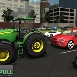 Chained Tractor: Tractor Pulling 3D Simulator