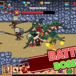 Pixel Knights Online 2D MMORPG MMO RPG