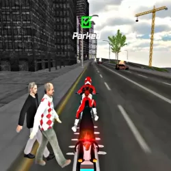 Bus Bike Driving: Cab Rider Transport Game