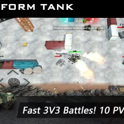 Transform Tank 2 - 3V3 Online battle tank game