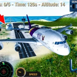 Airplane Flight Fly Adventure 3D - Airplane Game