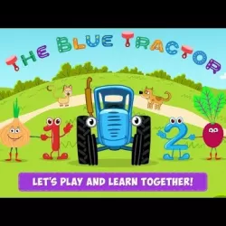 Blue Tractor Games for Toddlers 2 Years Old! Pre K