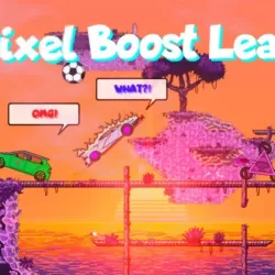 Pixel Boost League - 2D Rocket Powered Car Soccer