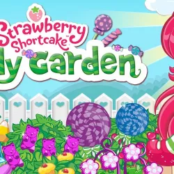 Strawberry Shortcake Candy Garden