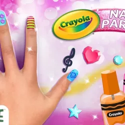 Crayola Nail Party: Nail Salon