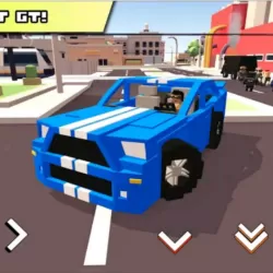 Blocky Car Racer - free racing game