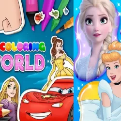Disney Coloring World - Coloring Games for Kids