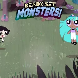 Ready, Set, Monsters! - Powerpuff Girls Games