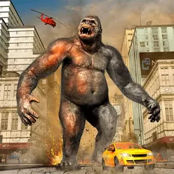 Gorilla Rampage: Angry Kong City Attack