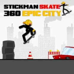 Stickman Skate : 360 Epic City