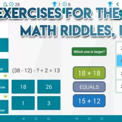 Math Exercises for brain, Math Riddles, Puzzle