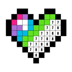 Pixel Art Book - Color by Number Free Games