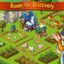 Farm games for free: Lucky Fields Village games