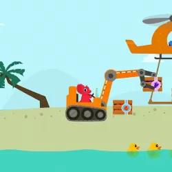 Dinosaur Digger 2 - Truck Games for kids