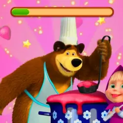 Masha and Bear: Cooking Dash