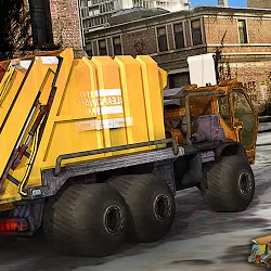 City Garbage Truck Game - Trash Truck Game