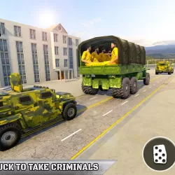 Army Prisoner Transport: Crime Truck Driving Games