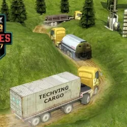 Big Euro Truck Parking Legend: Truck Parking Games