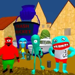 Plankton Gang Secret. Sponge's Neighbor Escape 3D