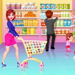 Supermarket Girl Cashier Game - Grocery Shopping