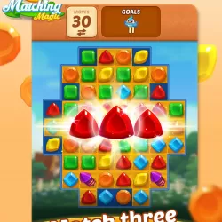 Matching Magic: Oz - Match 3 Jewel Puzzle Games
