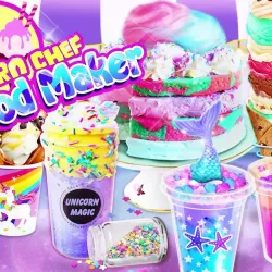 Unicorn Chef: Summer Ice Foods - Cooking Games