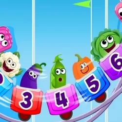 Funny Food 123 Counting numbers for toddlers, kids