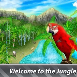 Jungle Parrot Simulator - try wild bird survival!