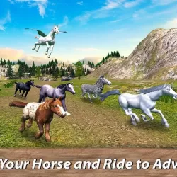World of Wild Horses: Survival Simulator