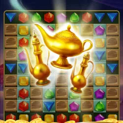 Genies & Gold - Match 3 Jewel & Gem Adventure