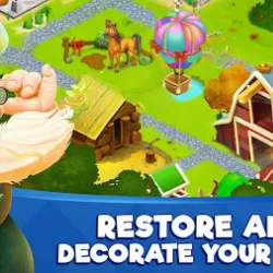 Farm Slam - Match 3, Build & Decorate Your Estate