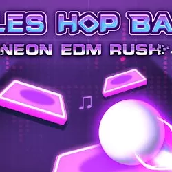 Tiles Hop Ball - Neon EDM Rush