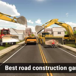 City Construction Games Simulator 3d: Road Builder
