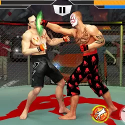 Martial Arts Karate Fighting Games: Cage Battle