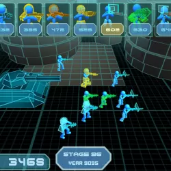 Stickman Simulator: Neon Tank Warriors