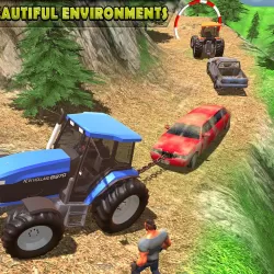 Tractor Pull Simulator Drive: Tractor Game 2020