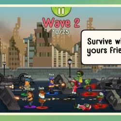 Four guys & Zombies (four-player game)