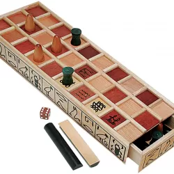 Egyptian Senet (Ancient Egypt Board Game)