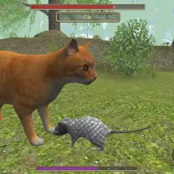 Mouse simulator: game for cat