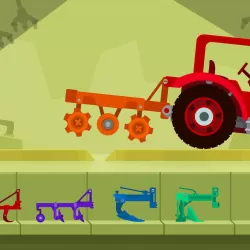 Dinosaur Farm - Tractor simulator games for kids