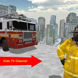 Fire Truck Rescue - Firefighter Games for Kids