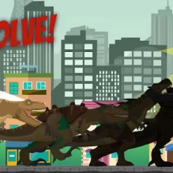 Hybrid T-Rex: City Rampage