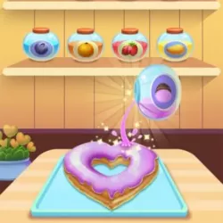 Make Donut - Interesting Cooking Game