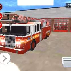 Firefighter Games : fire truck games